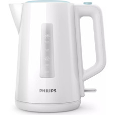 PHILIPS чайник 1.7 l, белый/синий