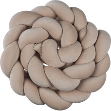 Baby In World BABY 002356 Warkocz do ł&oacute;żeczka welur beż 210 cm