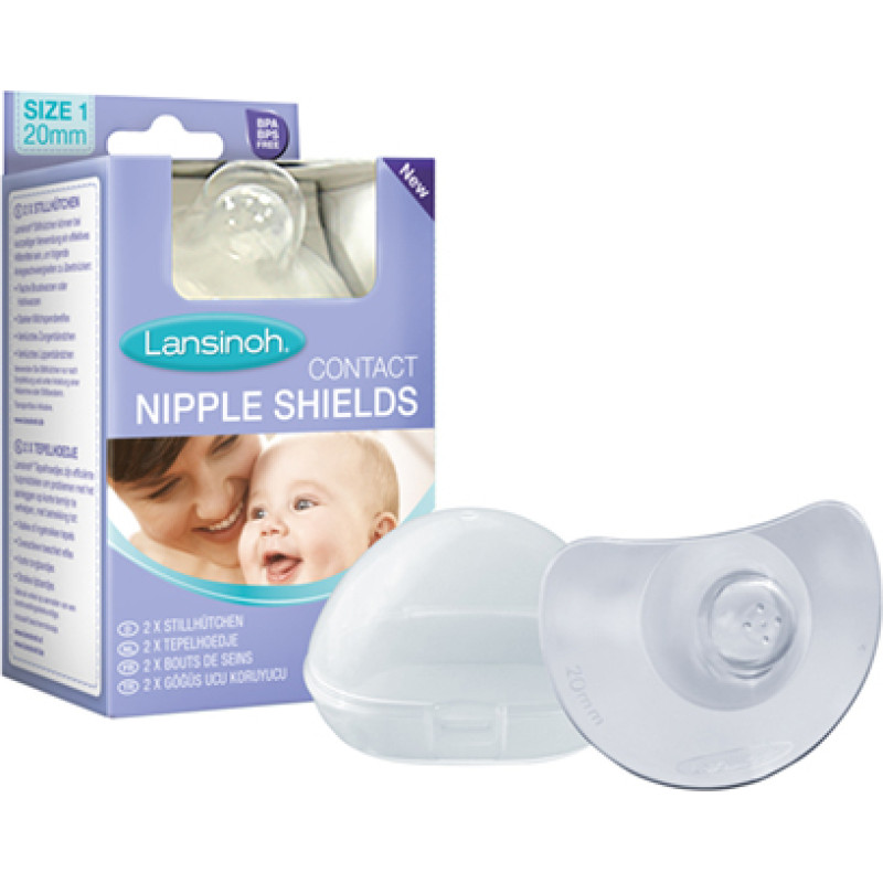 Lansinoh Osłonki laktacyjne Nipple Shields 20mm