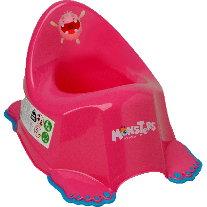 Tega MN-001-127 Monsters горшок с музыкой Pink