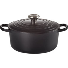 Le Creuset Чугунный чайник круглый Ø24см / 4,2л мат черный