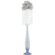 Bottle brush with nipple cleaner 2in1 Blue