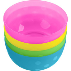 Set PP bowls 4pcs Rainbow