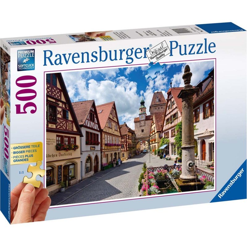 Ravensburger puzzle Rothenburg o.d.T. 500p 13607