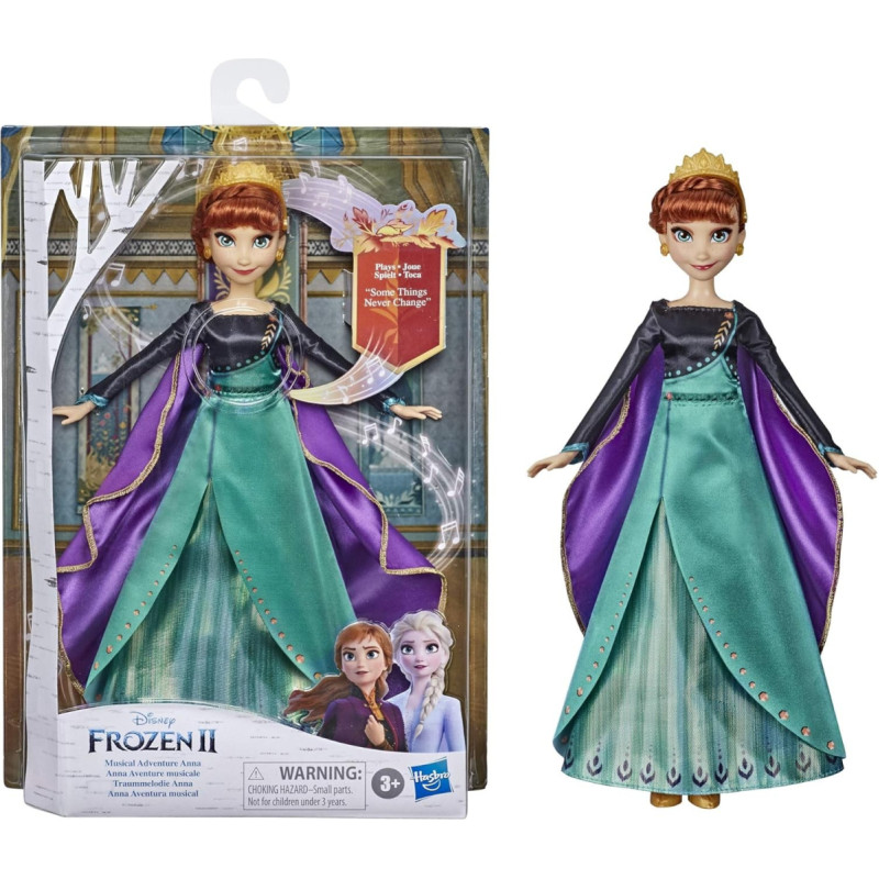 Hasbro Disney Frozen Musical Adventure Anna Singing Doll E8881