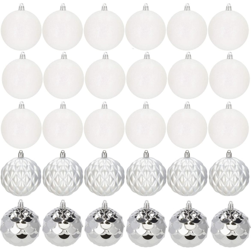 Springos Новогодние игрушки для елки Springos CA1136 8 СМ 30 шт.