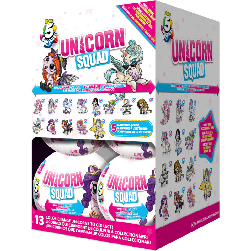 5Surprise 5 SURPRISE figure with accessories Unicorn Squad, 7 series, 77421GQ1