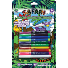 Splat Planet magic colouring book ZOO