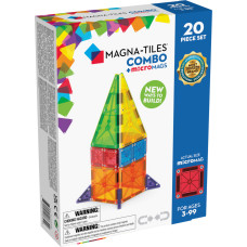Magna-Tiles Набор Микромагс Комбо, 20 деталей