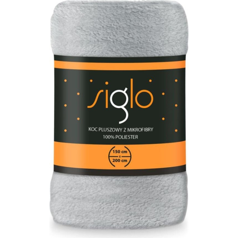 BLANKET SIGLO 150X200 SILVER 240g/m2 POLYESTER