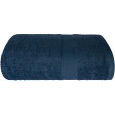 TOWEL MATEO 50X90 TERRY NAVY BLUE 450G. COTTON.