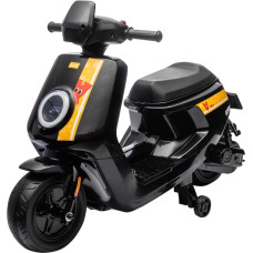 Rechargeable motorcycle Licensed Niu Black