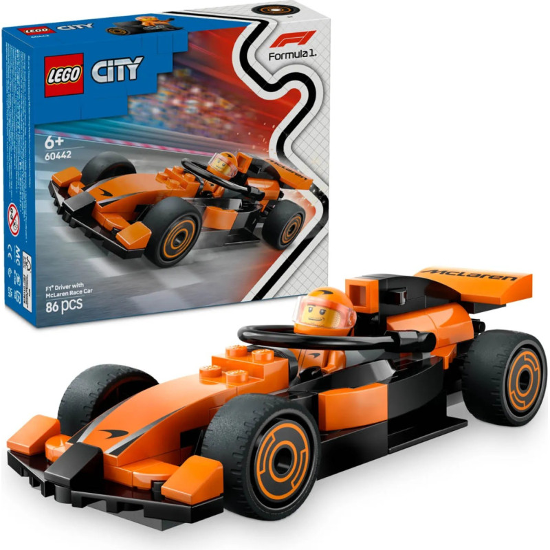 Lego Classic F1 Kierowca I Bolid Mclaren 60442