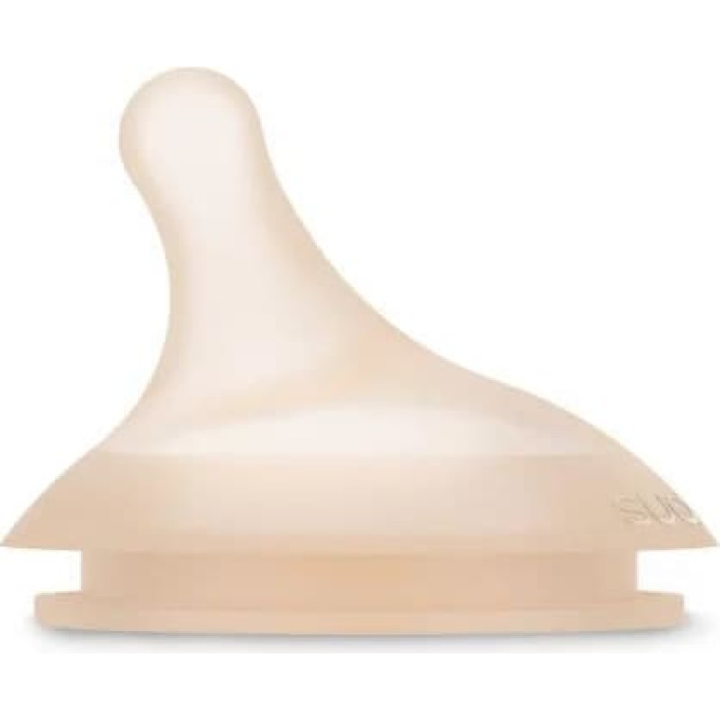 Suavinex 087063 ZERO SLOW BOTTLE TEETHS S 2PCS 308682