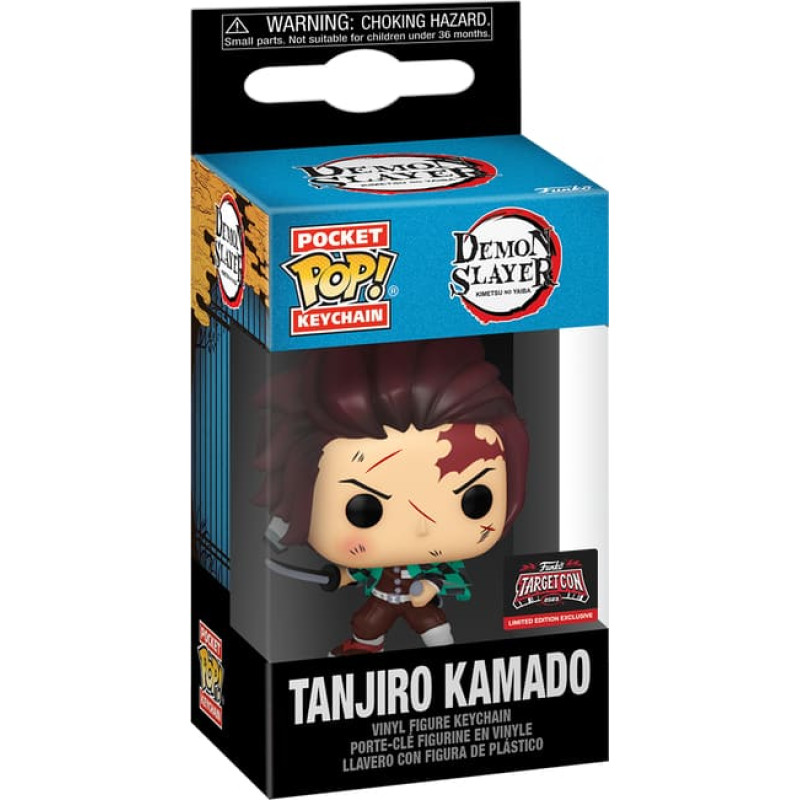 Funko POP! Брелок: Demon Slayer - Tanjiro Kamado