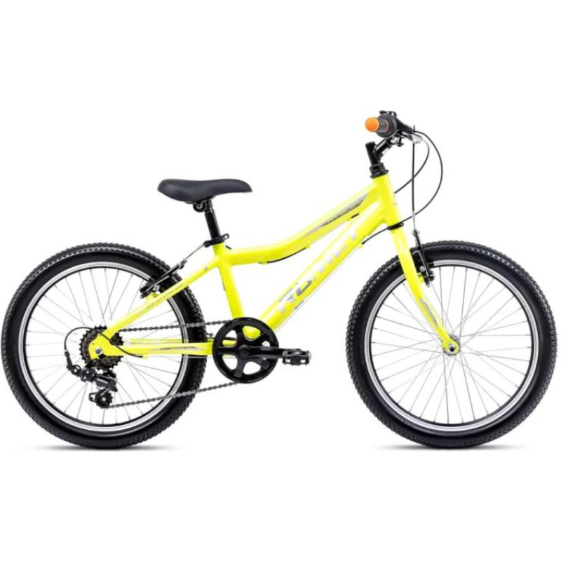 Romet детский велосипед ROMET Rambler 20 KID 1 (2025), лаймовый-серый