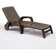 Bica Пляжный стул Майами коричневый