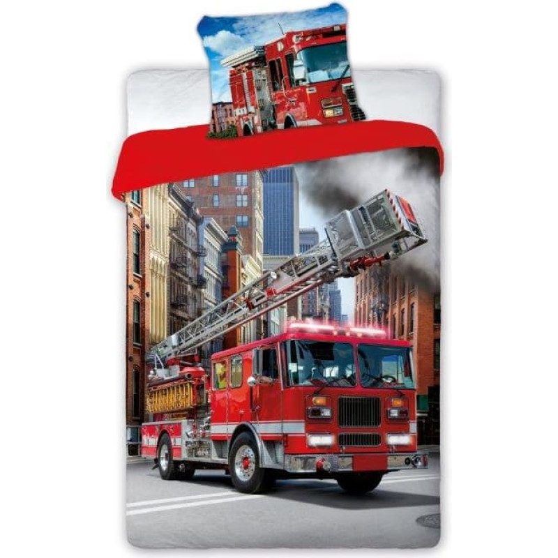 BED SET TURBO 4X4 140X200+70X80 COTTON