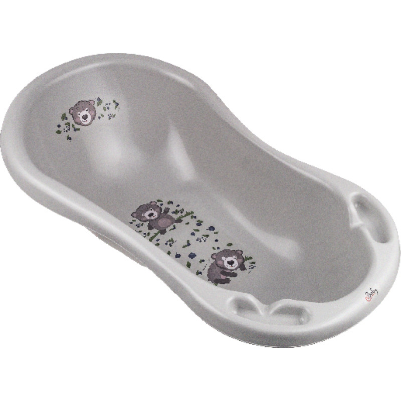 Maltex ванна 100cm Bear Forest Gang, серая