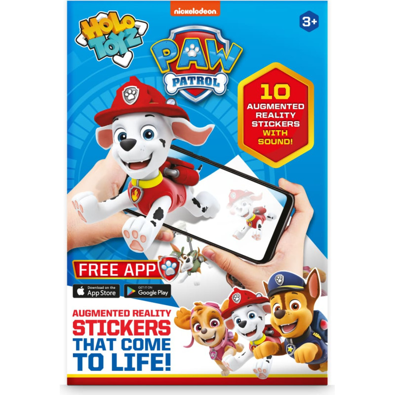 PAW PATROL sticker set, 10 pcs., HTPPST100