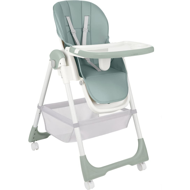 KikkaBoo детский стульчик для кормления Spicy+ мятный