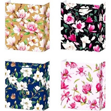 TORBA NA PREZENTY KWIATY 4 WZORY L