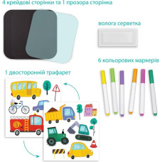 Dodo Настольные игры Многоразовая раскраска с фломастерами «Щенячий патруль»