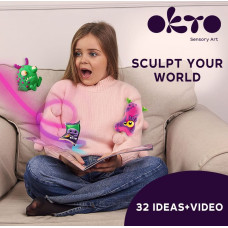 Okto Набор для креатива Air Clay комплект для лепки - 18 цветов