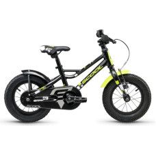 S&acute;cool Laste jalgratas S&acute;COOL faXe, 12" must-kollane