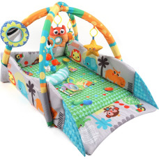 Milly Mally 6142 TinyMini JL628-1B Mata edukacyjna 4w1 Dżungla