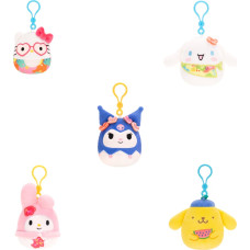 Squishmallows HELLO KITTY W25 Плюшевый брелок, 8 см