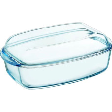 Pyrex Стеклянная емкость с крышкой 6,5 л прямоугольная Essentials 36x22x15 см