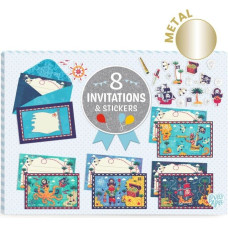 Djeco Пригласительные открытки - Все на борт!