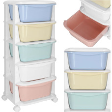 Springos HA0213 Мобильная тумба на колёсиках с 5 ящиками