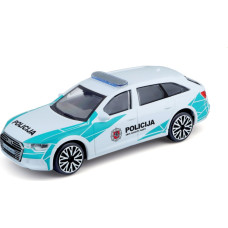 Bburago 1:43 automodel Audi A6 Avant Lithuanian Police, 18-30415LT