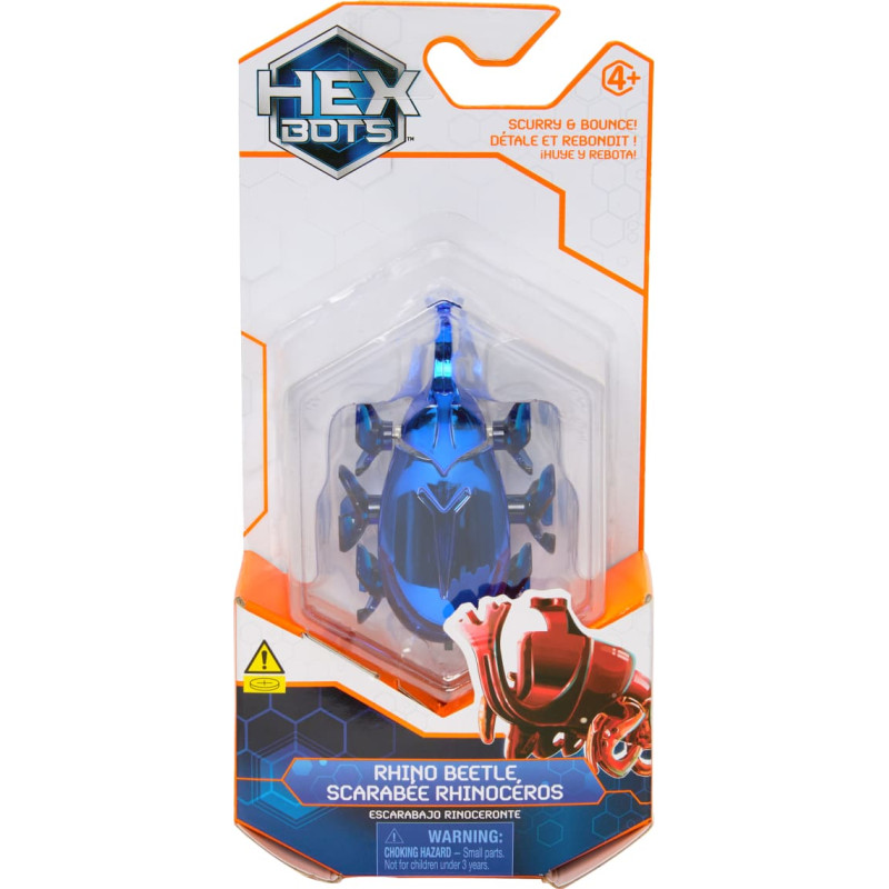 Hex Bots интерактивная игрушка Жук-носорог
