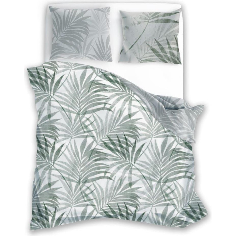 POŚCIEL KPL.140X200+70X90 MILAGRO VERDE 004 SATYNA BAW.