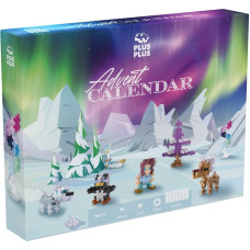Plus Plus construction toy, Advent Calendar, Santa's Northern Lights Adventure