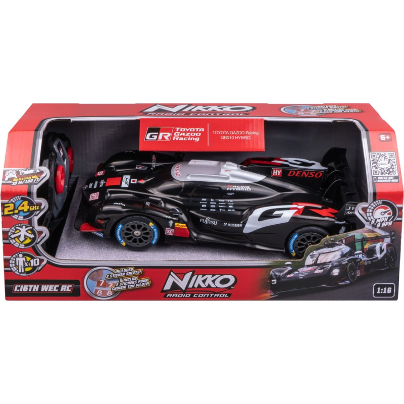 Nikko Радиоуправляемая машина Toyota GR WEC GR010 Hybrid, масштаб 1:16
