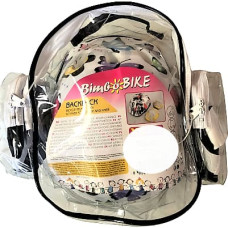 Bimbo Bike Набор из детского шлема, защиты на колени и локти, размер M, бабочки