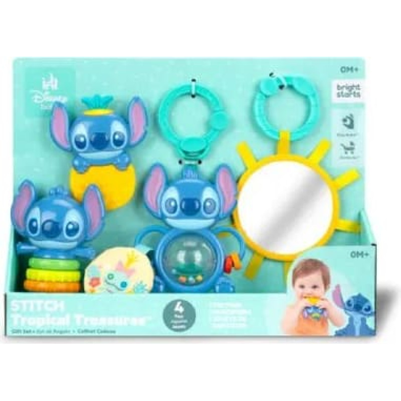 Bright Starts activity toy set Stitch Tropical Treasures, assort., 17473