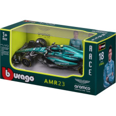 Bburago 1:43 auto F1 Aston Martin Aramco Cognizant Team AMR23, 18-38090