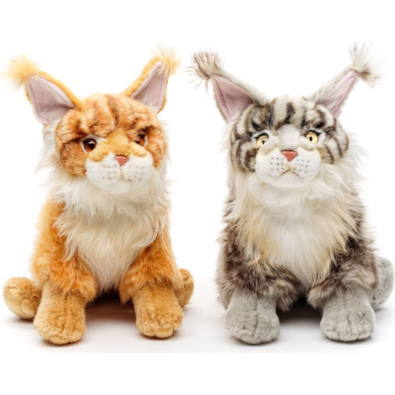 Uni-Toys Мягкая игрушка Кошка Мейн-кун, 25 см