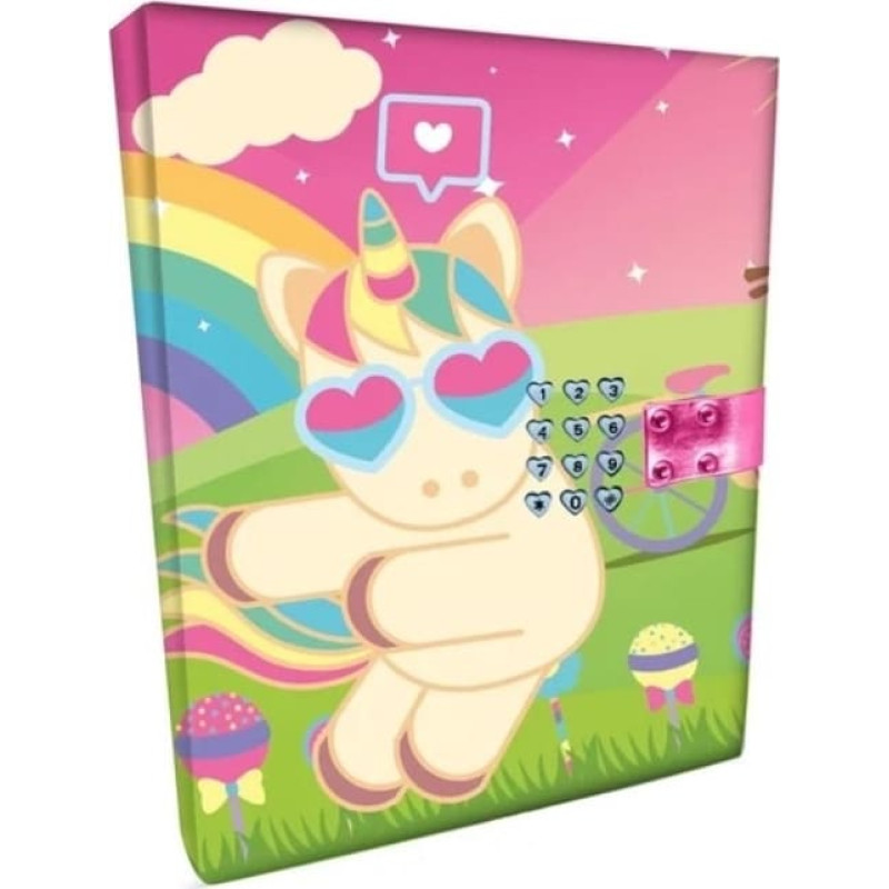 Kids Euroswan - Akcesoria Licencyjne SECRET DIARY WITH SOUND SWEET DREAMS