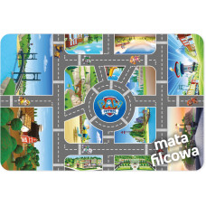 Nickelodeon Dywany CARPET GRIP PAW PATROL CITY 75X112