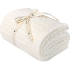 My Memi Merino vilnas autiņsedziņa “Cream Leaves”