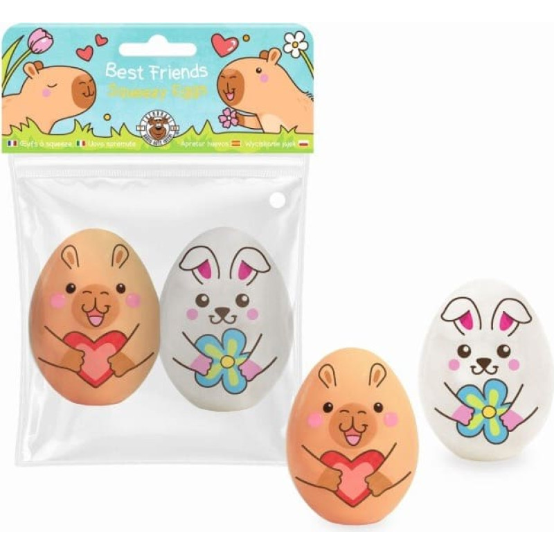 Trendhaus Capybara Spring - Сжимаемые яйца (2 шт.)