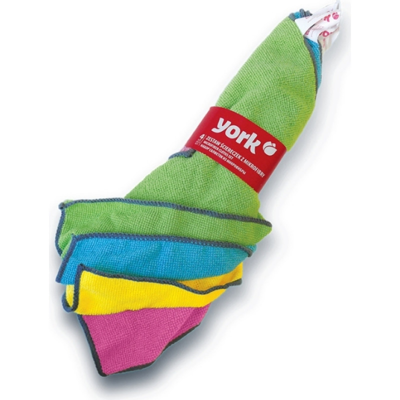York Салфетки из микрофибры 4 шт.