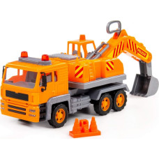 Polesie Экскаватор с инерцией в сетке 39.5 см 87911