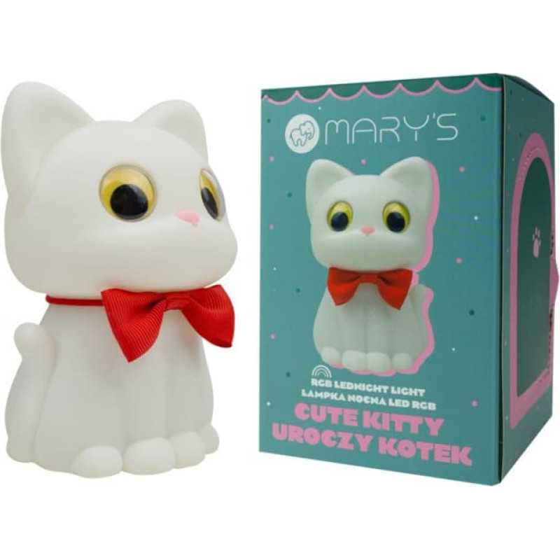 Mary's MW61590 Lampka nocna LED Uroczy Kotek